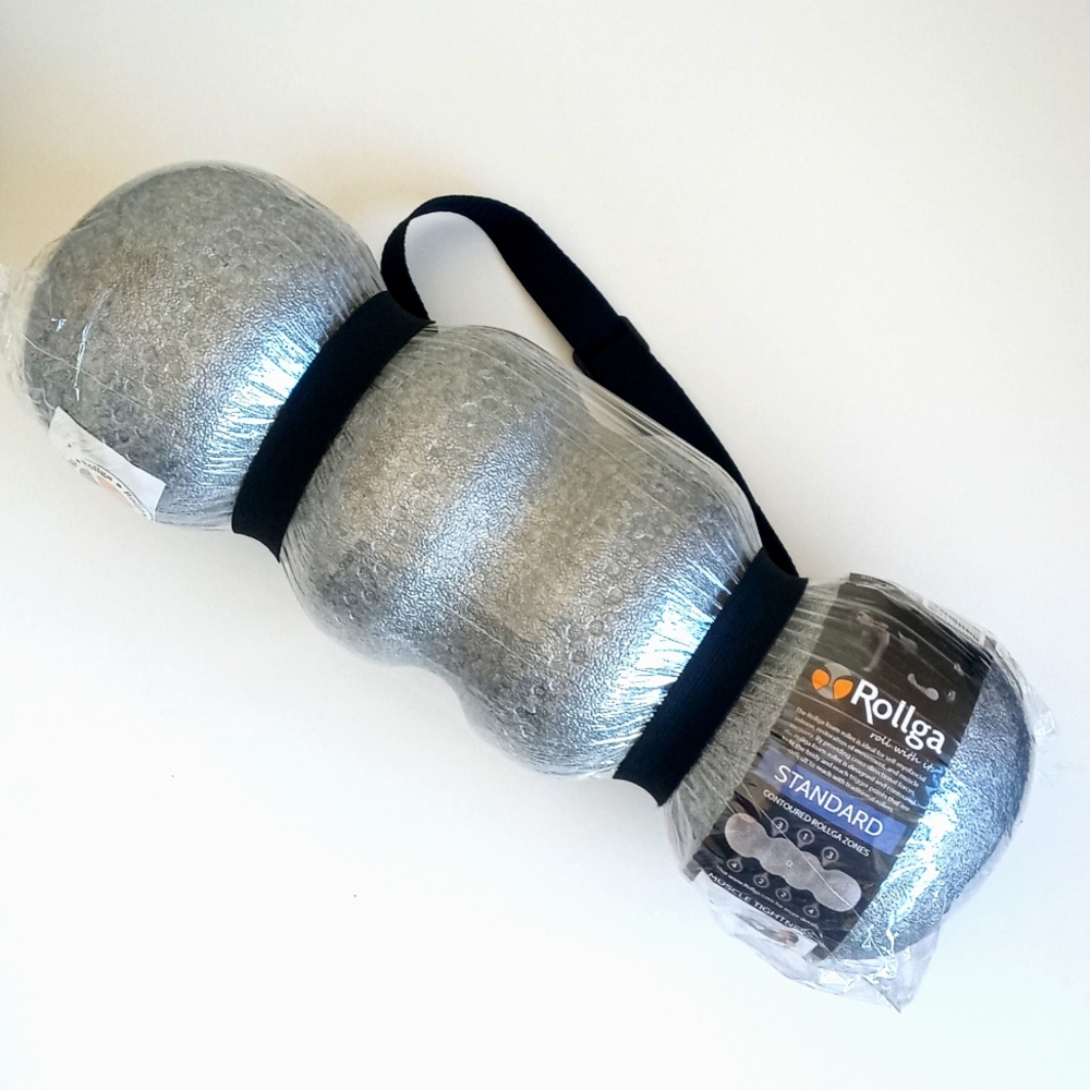 ROLLGA Foam Rollers 3, 5 Resistance Bands & Bag 1 Exercise Ball, 1 Facial Roller - Picture 3 of 16